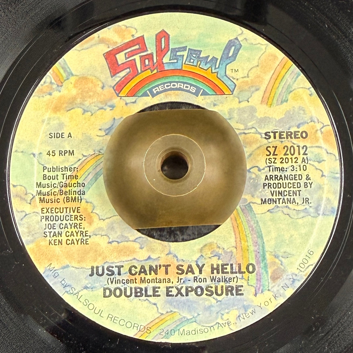 DOUBLE EXPOSURE / Just Can't Say Hello / My Love Is Free ( Salsoul