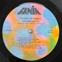 画像をギャラリービューアに読み込む, RAY BARRETTO / Barretto Power ( Fania Records – LP 391, LP)