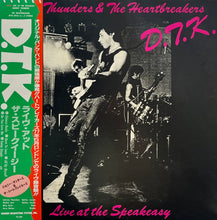 画像をギャラリービューアに読み込む, JOHNNY THUNDERS & THE HEART BREAKERS / D.T.K. (Live At The Speakeasy) (SMS – SP25-5046, LP) 帯付