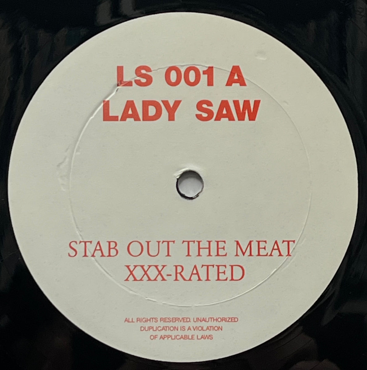 LADY SAW / Stab Out The Meat (LS 001, 12inch) – TICRO MARKET