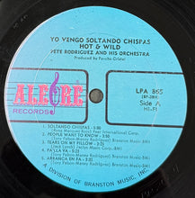 画像をギャラリービューアに読み込む, Pete Rodriguez And His Orchestra / Hot And Wild - Yo Vengo Soltando Chispas ( Alegre, LP)