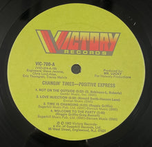 画像をギャラリービューアに読み込む, POSITIVE EXPRESS /Changin' Times (inc. It's A Shame) Victory Records – VIC 700, LP