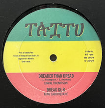 画像をギャラリービューアに読み込む, LINVAL THOMPSON - PRINCE ALLA - KING EARTHQUAKE / Dreader Than Dread / Some A Dem (Taitu – TR1004, 10inch)