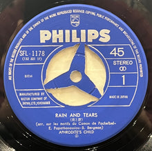 画像をギャラリービューアに読み込む, APHRODITE'S CHILD / Rain And Tears 雨と涙 (Philips – SFL-1178, 7inch)