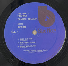 Load image into Gallery viewer, ORNETTE COLEMAN / The Empty Foxhole (Blue Note, BST 84246, LP) 1975 Press