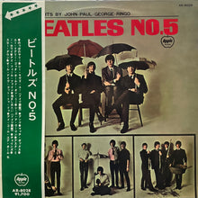 画像をギャラリービューアに読み込む, BEATLES / Beatles No. 5 (Apple, AR-8028, LP) 帯、補充票付 Red Vinyl 赤盤