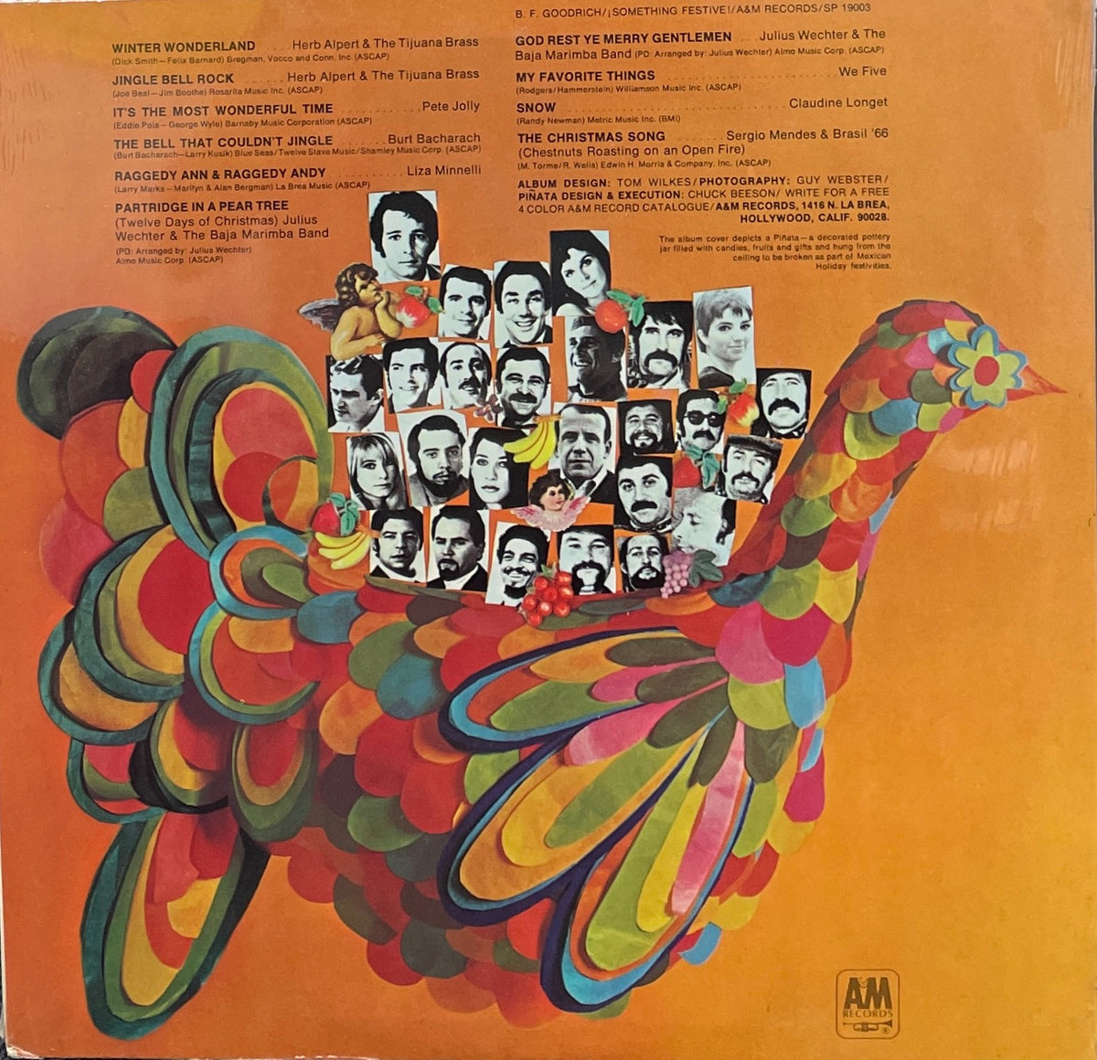 V.A. (Herb Alpert, Burt Bacharach, Claudine Longet) / Something