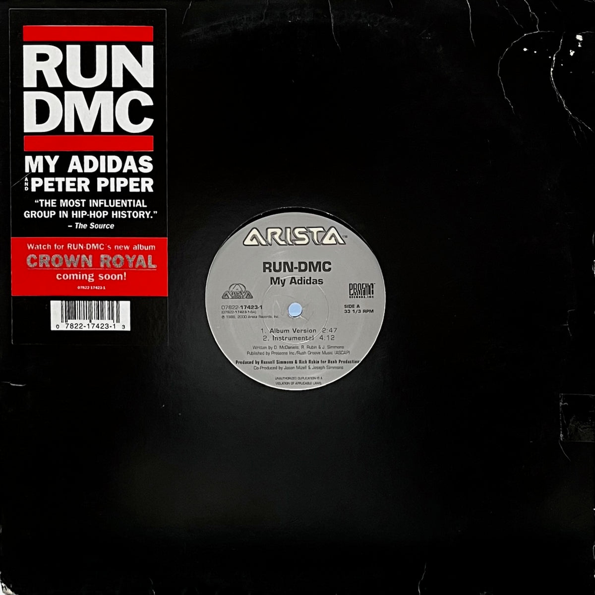 RUN D.M.C. / My Adidas / Peter Piper (07822-17423-1, 12inch