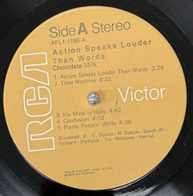 Load image into Gallery viewer, CHOCOLATE MILK / Action Speaks Louder Than Words (RCA, APL1-1188, LP)