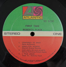 画像をギャラリービューアに読み込む, ROBERTA FLACK / First Take (inc. The First Time Ever I Saw Your Face) Atlantic, LP