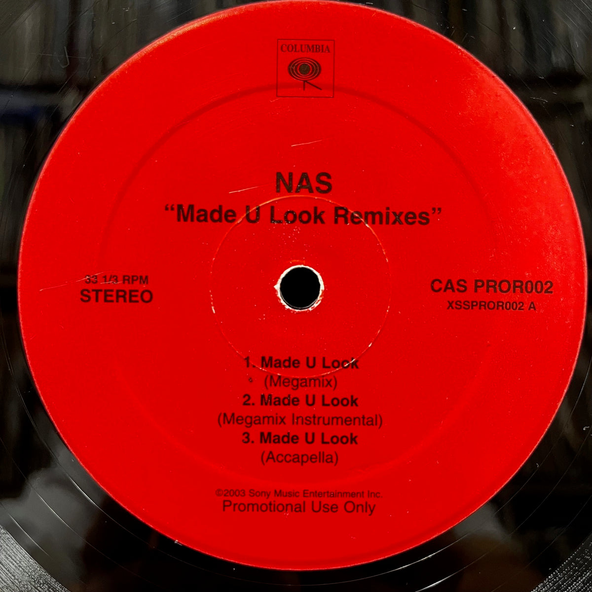 NAS / Made U Look Remixes (CAS PROR002, 12inch) – TICRO MARKET