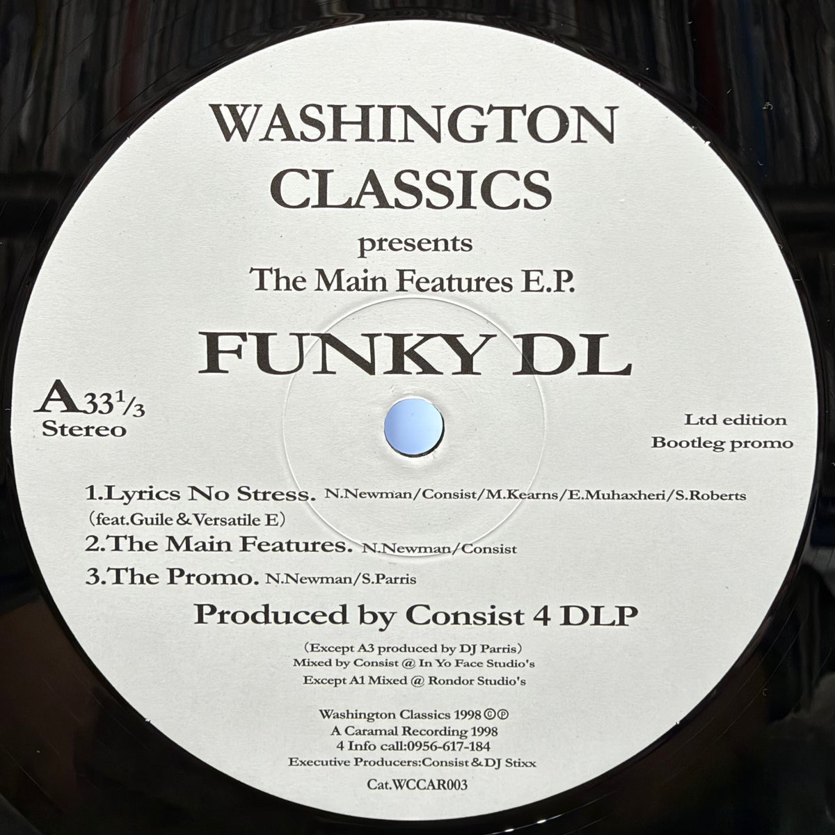 Funky Times EP アナログ盤 未使用品 FUNKY DL / The Main Features E.P. (Reissue, 12inch) – TICRO MARKET