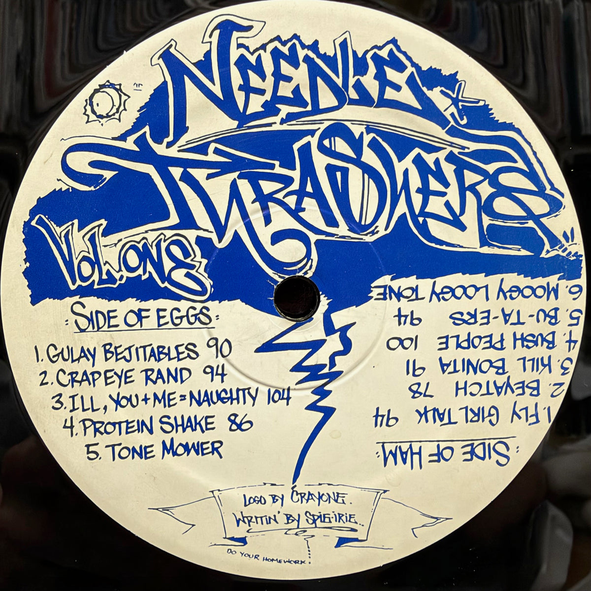 DJ Q-BERT / Needle Thrashers Vol.One (NT-001, 12inch) – TICRO MARKET