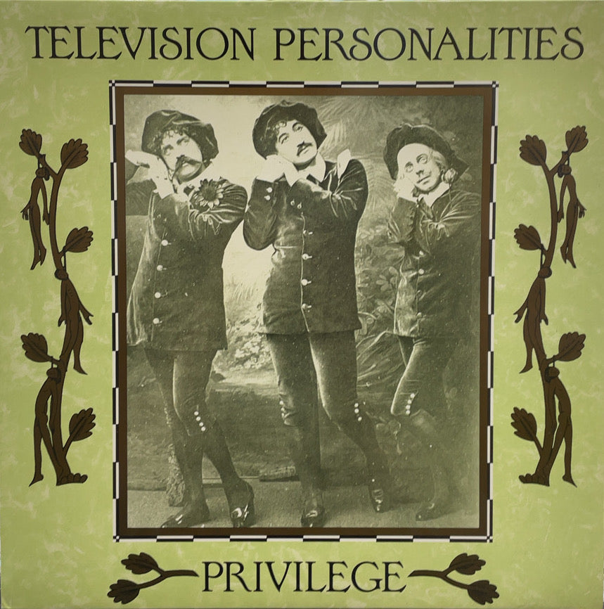 未使用 Television Personalities / レコード TELEVISION PERSONALITIES / Privilege (Fire Records, FIRE LP21