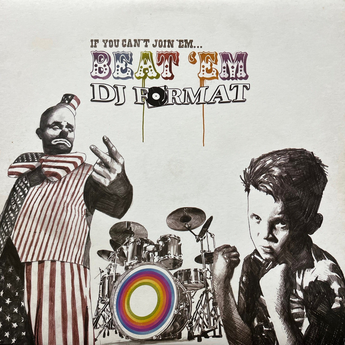 DJ FORMAT / If You Can't Join 'Em Beat 'Em (GEN 030DLP, 2LP