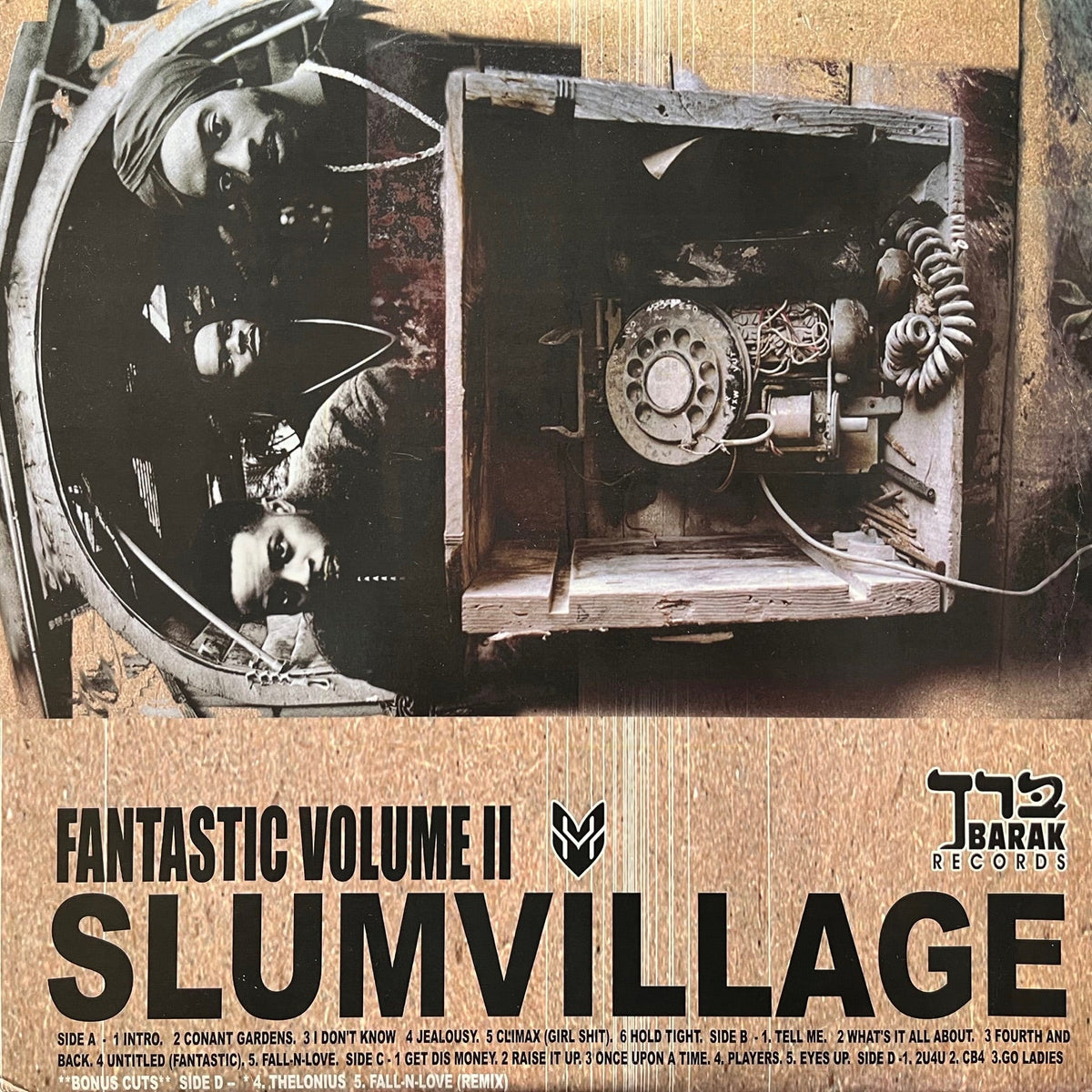 SLUM VILLAGE / Fantastic Volume II (BRK35740, 2LP) Reissue – TICRO 