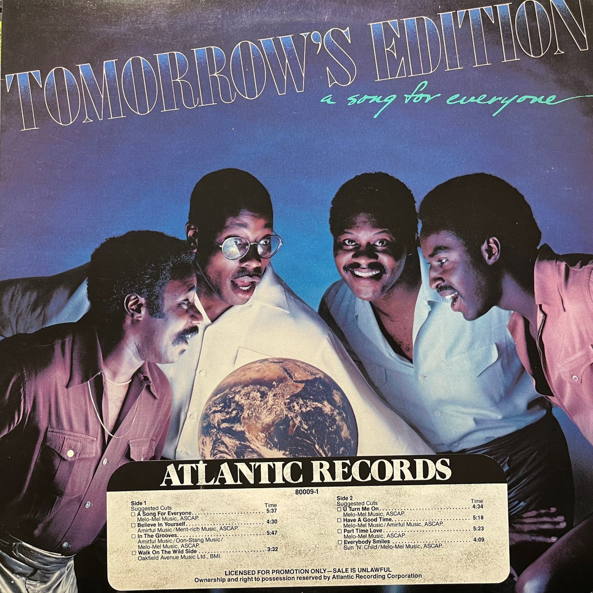TOMORROW'S EDITION / A Song For Everyone (80009-1, LP) – TICRO MARKET