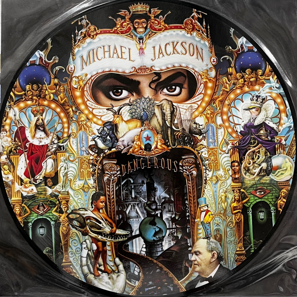 MICHAEL JACKSON / Dangerous (190758664415, 2LP) Picture Disc