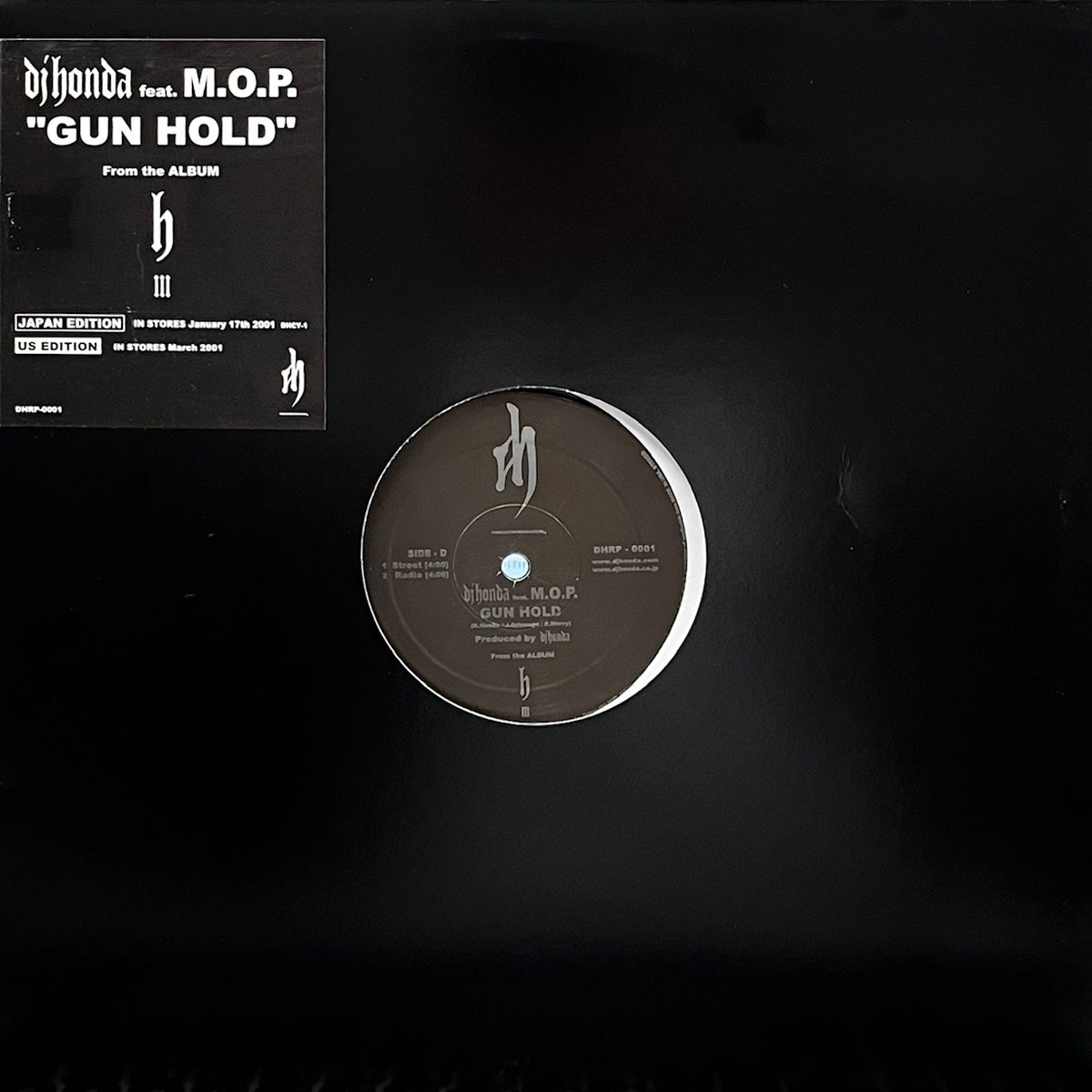 新品未開封 dj honda M.O.P. レコード DJ HONDA feat. M.O.P. / Gun Hold (DHRP-0001, 12inch) – TICRO MARKET