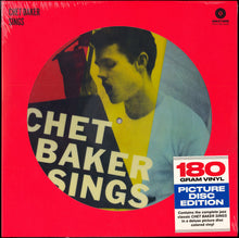 画像をギャラリービューアに読み込む, CHET BAKER / Chet Baker Sings (180g, Picture Disc,WaxTime – 59200, LP)