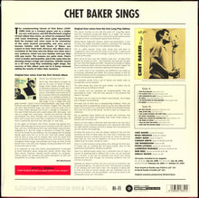 画像をギャラリービューアに読み込む, CHET BAKER / Chet Baker Sings (180g, Picture Disc,WaxTime – 59200, LP)