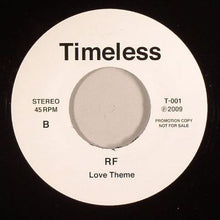 画像をギャラリービューアに読み込む, RF / Thnx 4 Dilla! (Farah Re-Edit) / Love Theme ( Timeless – T 001, 7inch)