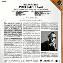 画像をギャラリービューアに読み込む, BILL EVANS TRIO / Portrait In Jazz ( inc. Blue In Green ) LP + CD