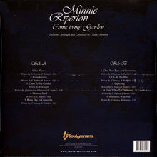 画像をギャラリービューアに読み込む, MINNIE RIPERTON / Come To My Garden (inc. Les Fleur )180g LP