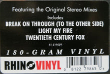 Load image into Gallery viewer, DOORS / The Doors(8122-79865-0, 2009 EU Press, 180g, LP