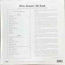 画像をギャラリービューアに読み込む, ETTA JAMES / At Last! ( DOL, Vinyl, LP) 180g