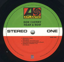 Load image into Gallery viewer, DON CHERRY / Hear & Now ( Real Gone Music – RGM-1506, LP)