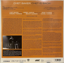 画像をギャラリービューアに読み込む, CHET BAKER / Chet Is Back! ( Jazz Wax Records – JWR-4614, 180g, LP)