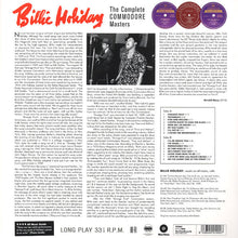 画像をギャラリービューアに読み込む, BILLIE HOLIDAY / The Complete Commodore Masters (LP)