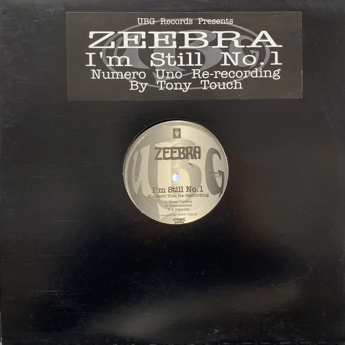 ZEEBRA NUMBER ONE FAN レア盤 【公式通販】 ZEEBRA NUMBER ONE FAN レア盤 【公式通販】