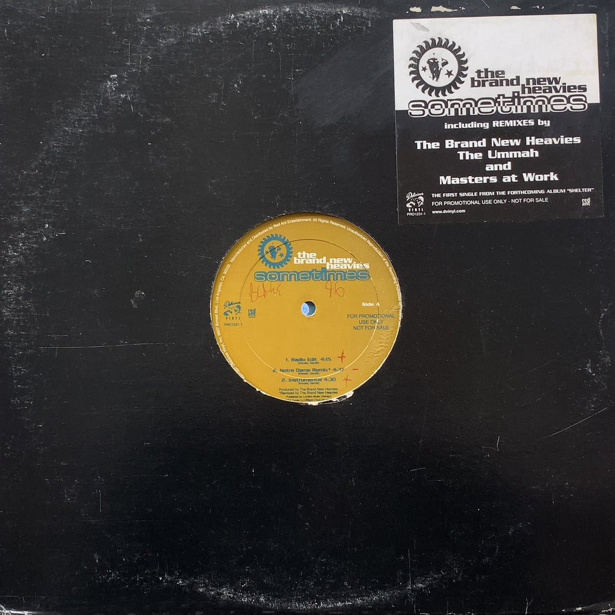 BRAND NEW HEAVIES / Sometimes (PRO1231-1, 12inch x 2) – TICRO MARKET