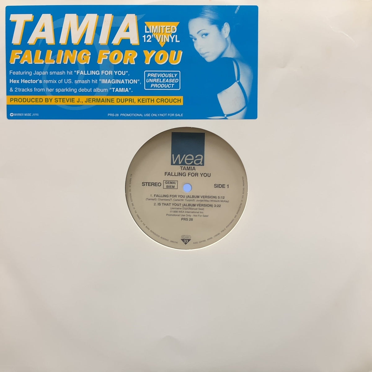 TAMIA / Falling For You (PRS 28