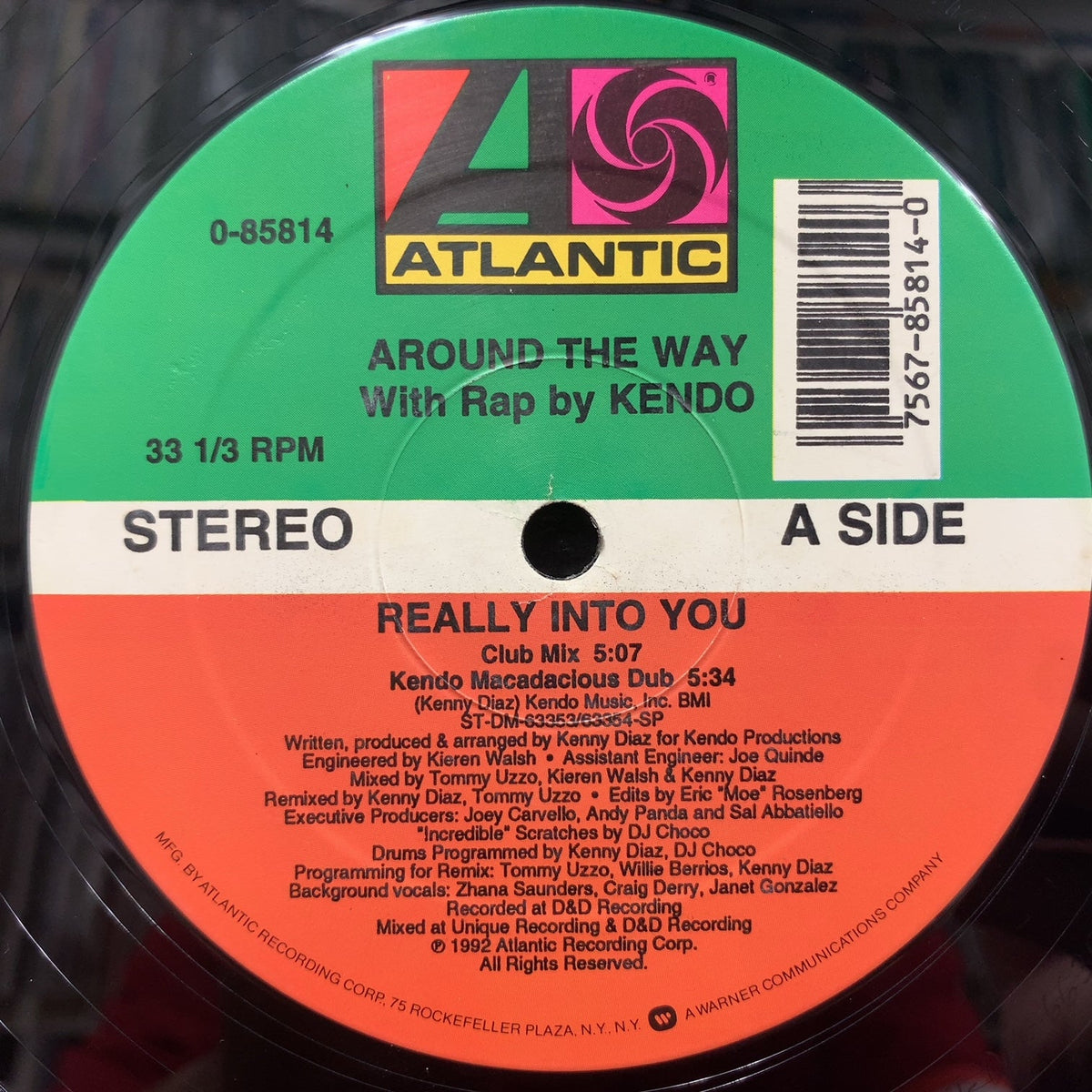 AROUND THE WAY / Really Into You (0-85814, 12inch) – TICRO MARKET