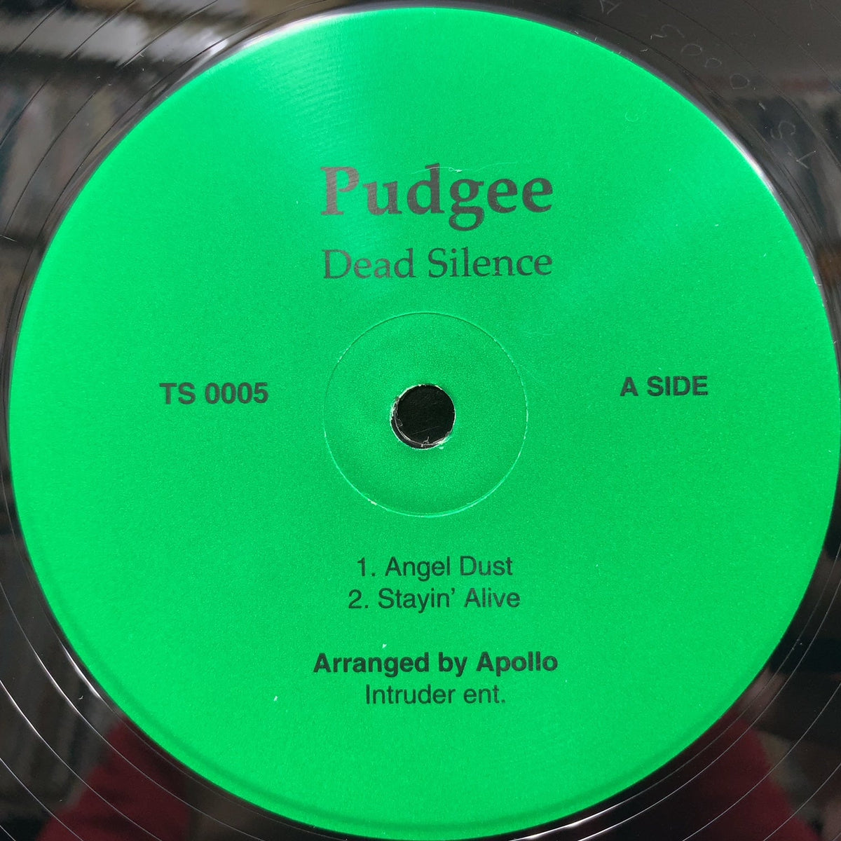 THE VERVE 12インチレコード　THE DRUGS DON'T 2/8 PUDGEE / Dead Silence (TS 0005, 12inch) – TICRO MARKET