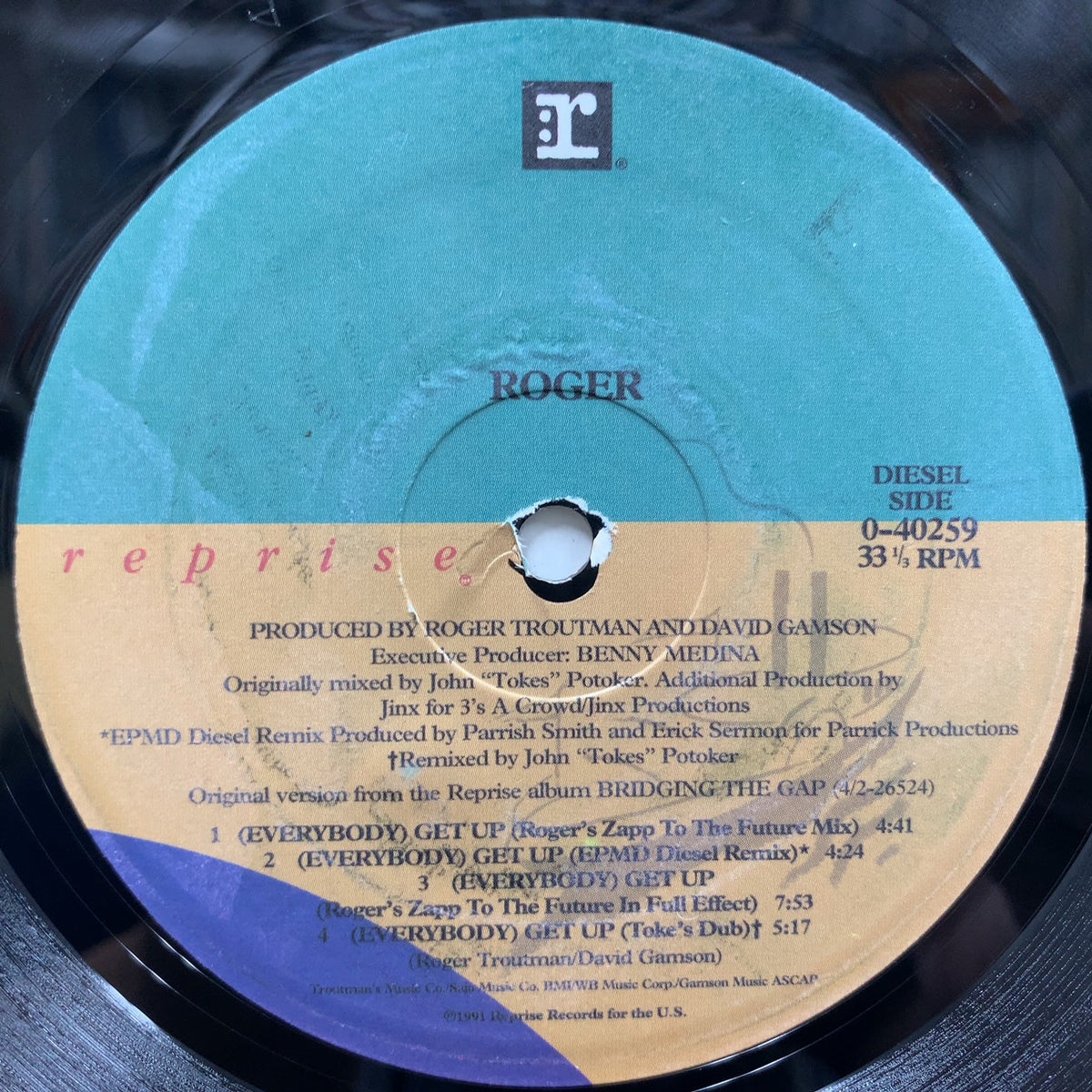 ROGER / (Everybody) Get Up (Reissue, 12inch) – TICRO MARKET