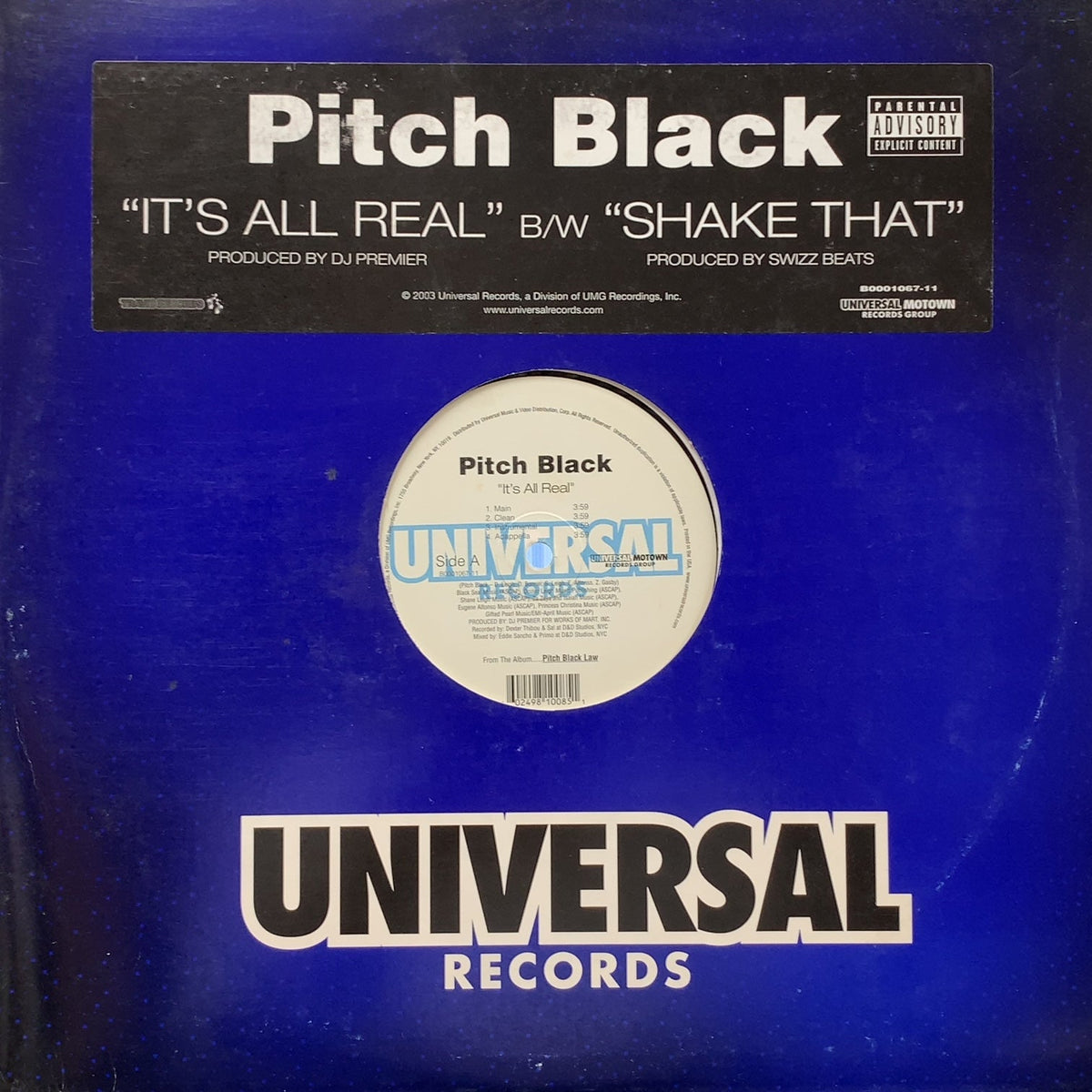 PITCH BLACK / It