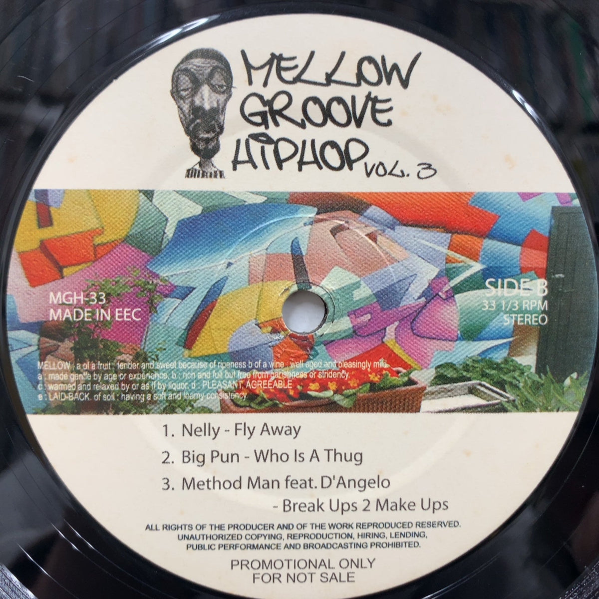 V.A. (NAS, NELLY) / Mellow Groove Hiphop Vol.3 (MGH-33, 12inch