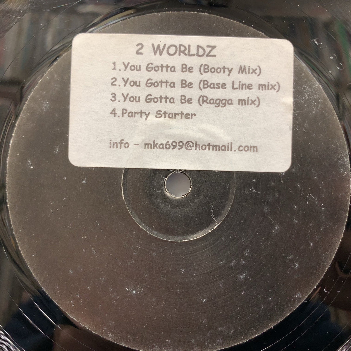 2 WORLDZ / You Gotta Be (Booty Mix) 12inch – TICRO MARKET