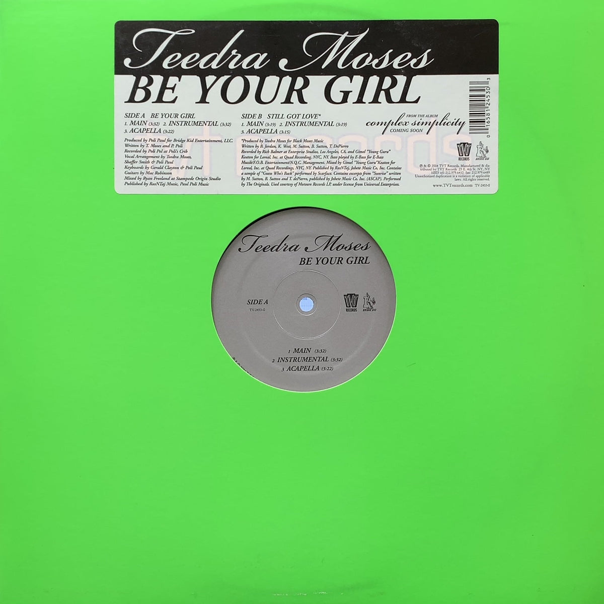 激レア Teedra Moses Be Your Girl 12インチレコード Teedra Moses - Be Your Girl | Deezer