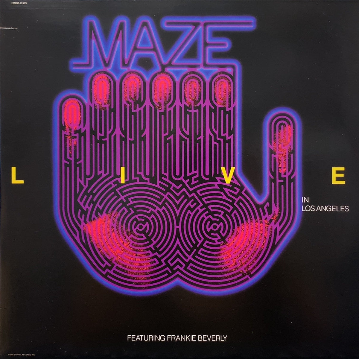 MAZE feat. FRANKIE BEVERLY / Live In Los Angeles (SWBB 12479, 2LP