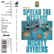 画像をギャラリービューアに読み込む, MIGHTY RYEDERS / Help Us Spread The Message (inc. Evil Vibrations) Cassette Tape