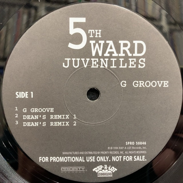 5TH WARD JUVENILEZ / G Groove (Remixes) – TICRO MARKET