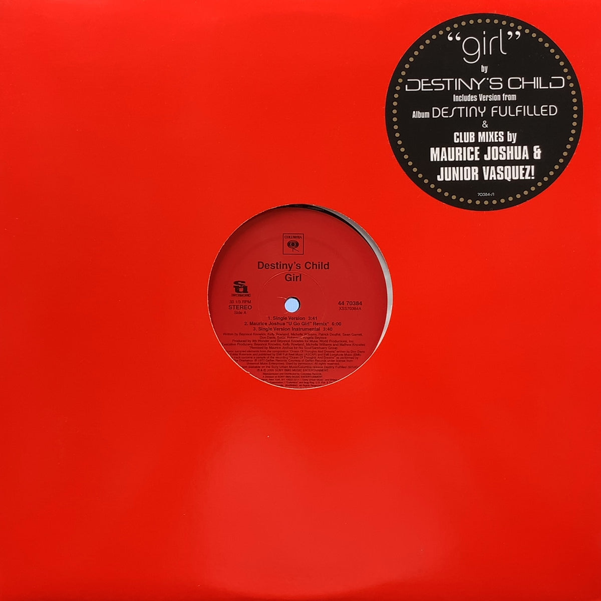 DESTINY'S CHILD / GIRL – TICRO MARKET