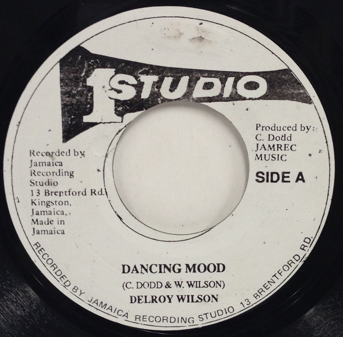 洋楽 Delroy Wilson-Dancing Mood 7\" Coxsone Dancing Mood | Delroy Wilson