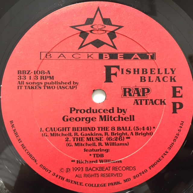 FISHBELLY BLACK / RAP ATTACK EP TICRO MARKET