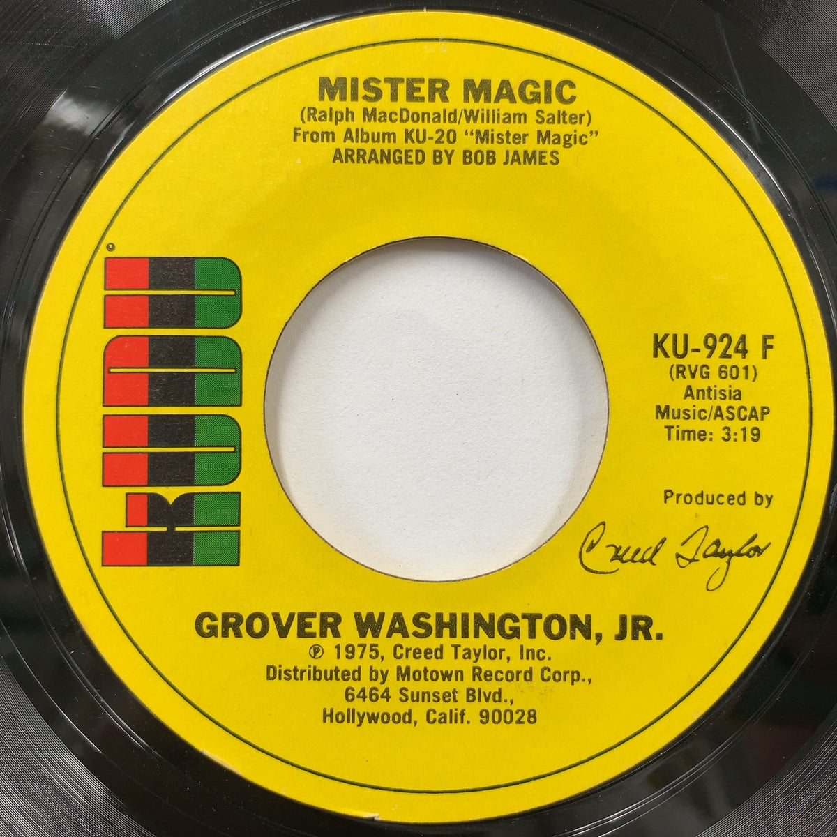 GROVER WASHINGTON, JR. / Mister Magic / Black Frost – TICRO MARKET